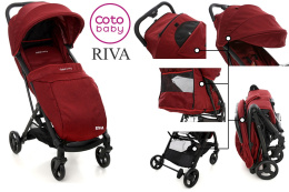 Wózek spacerowy RIVA Coto Baby ultra lekki, składany w 