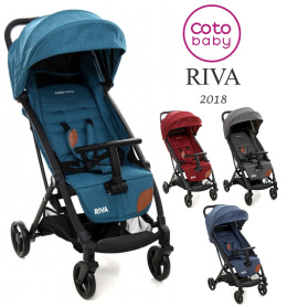 Wózek spacerowy RIVA Coto Baby ultra lekki, składany w 