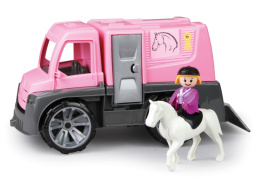 Pojazd dla konia z figurką jeźdźca i konikiem