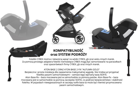 Cybex Aton 5, nosidełko, fotelik samochodowy 0-13 kg Cybex Aton 5, nosidełko, fotelik samochodowy 0-13 kg
