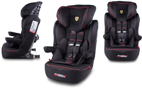 I-Max Ferrari Black ISOFIX 9-36 kg Test ADAC*** I-Max Ferrari Black ISOFIX 9-36 kg Test ADAC***