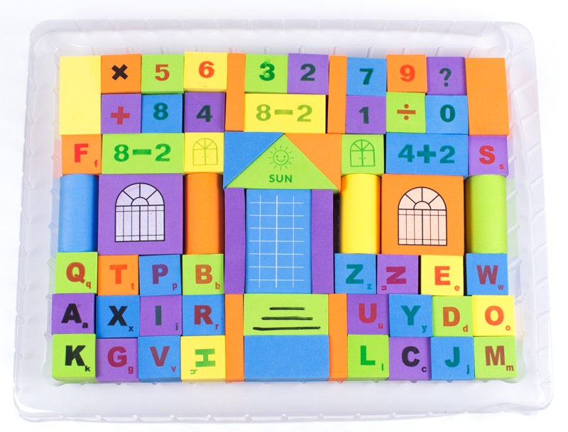 Klocki puzzle pianka Klocki puzzle pianka