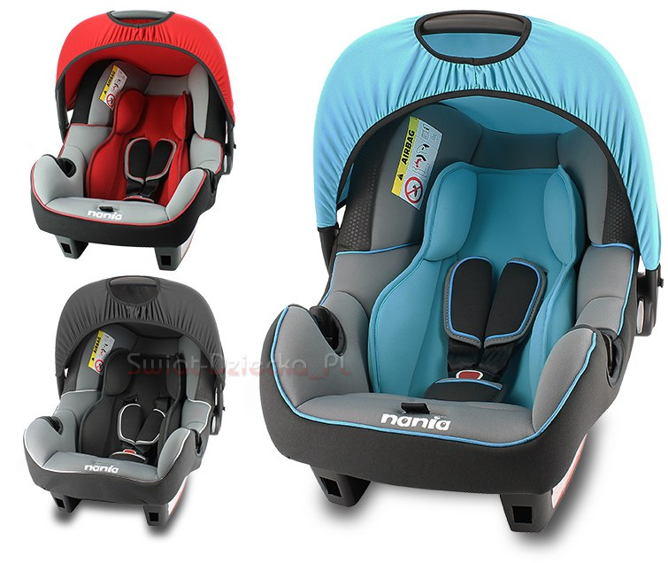 Nosidełko Beone LUXE Nania, Test ADAC**** Nosidełko Beone LUXE Nania, Test ADAC****
