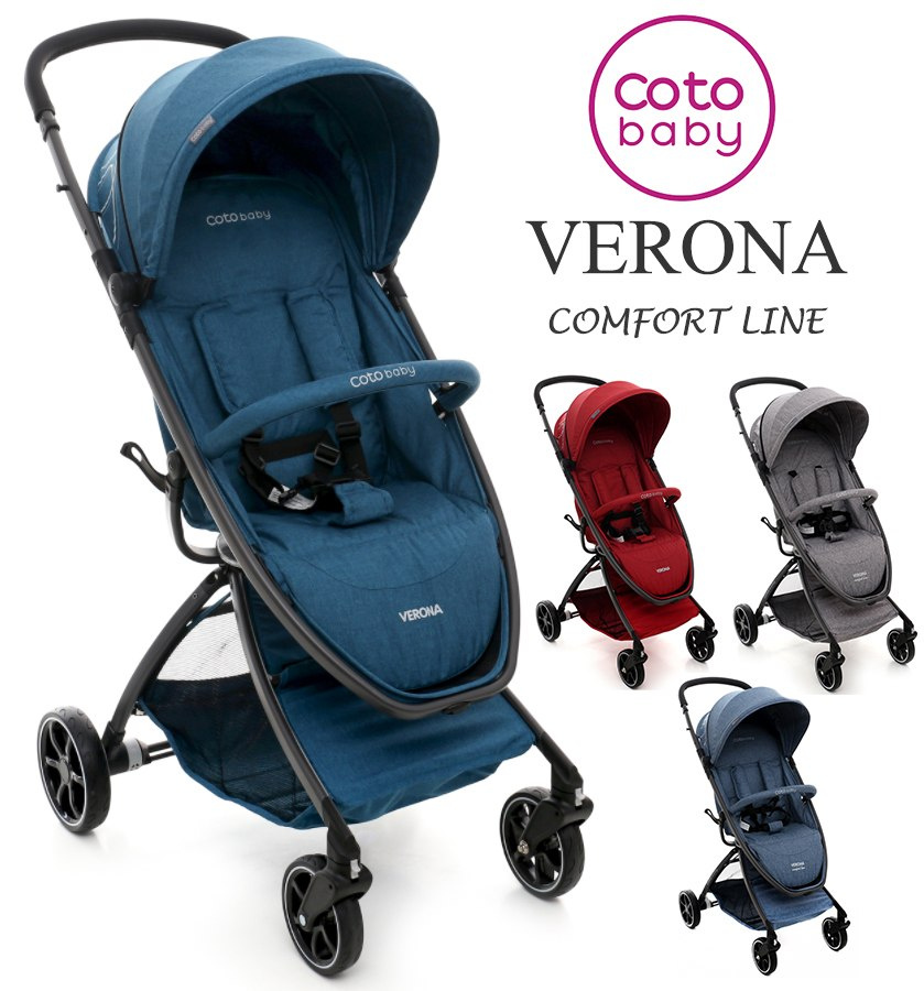 Wózek spacerowy VERONA Comfort LINE Coto Baby ultra lekki