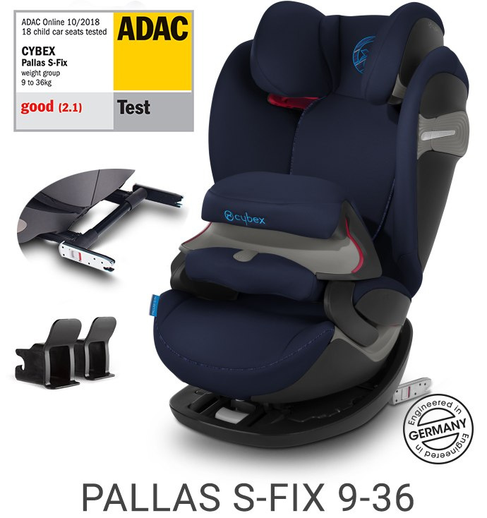 Fotelik samochodowy Pallas S-Fix Indigo Blue 9-36 kg Fotelik samochodowy Pallas S-Fix Indigo Blue 9-36 kg