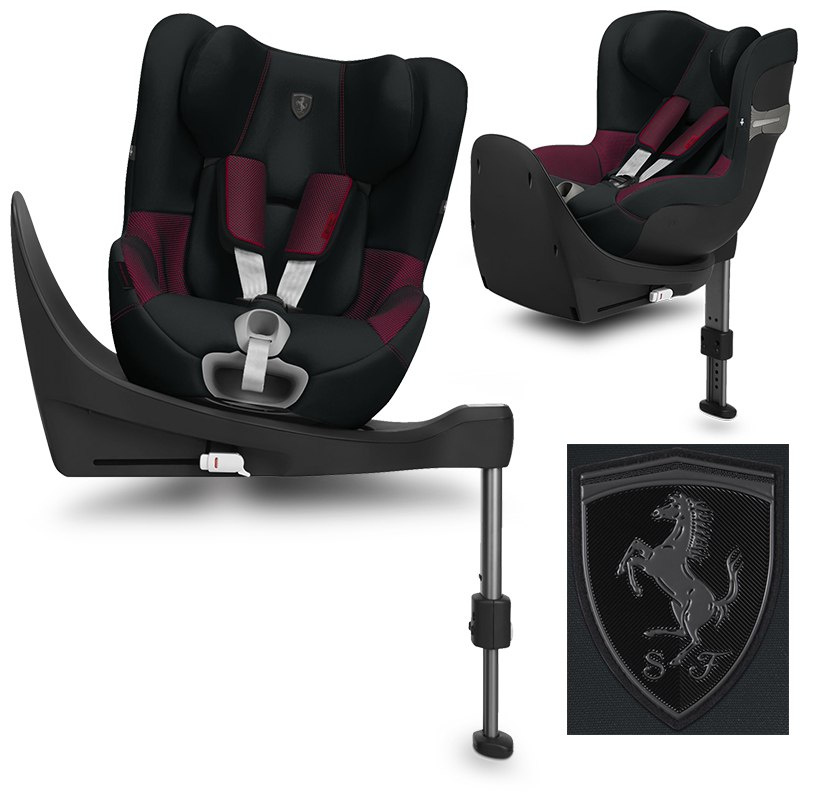 SIRONA S I-SIZE CYBEX 360° 0-18 FERRARI Victoriy Black SIRONA S I-SIZE CYBEX 360° 0-18 FERRARI Victoriy Black