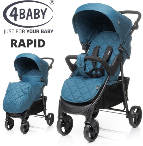 Wózek spacerowy Rapid 2019 4Baby Wózek spacerowy Rapid 2019 4Baby