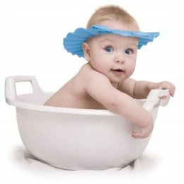 Canpol piankowe rondo kąpielowe dla niemowląt i dzieci, daszek do mycia głowy