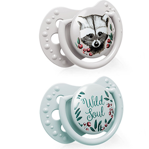 Smoczek uspokajający dla dziecka LOVI 6-18m Wild Soul Boy 2 szt. Smoczek uspokajający dla dziecka LOVI 6-18m Wild Soul Boy 2 szt.