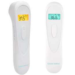 Canpol babies Bezdotykowy Termometr Na Podczerwień EasyStart do mierzenia temperatury ciała, otoczenia