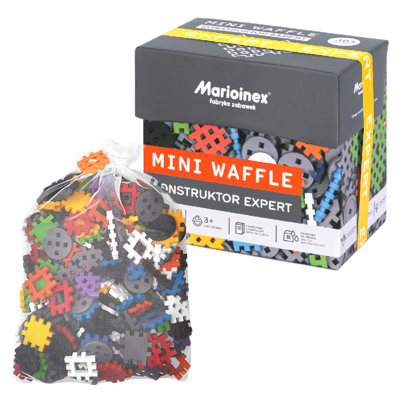 KLOCKI WAFFLE MINI 301 SZT. KONSTRUKTOR EXPERT KLOCKI WAFFLE MINI 301 SZT. KONSTRUKTOR EXPERT