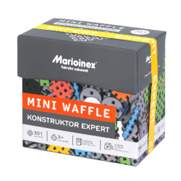 Klocki Mini Wafle Konstruktor EXPERT MARIOINEX - Polskie Klocki 301 elementów Waffle