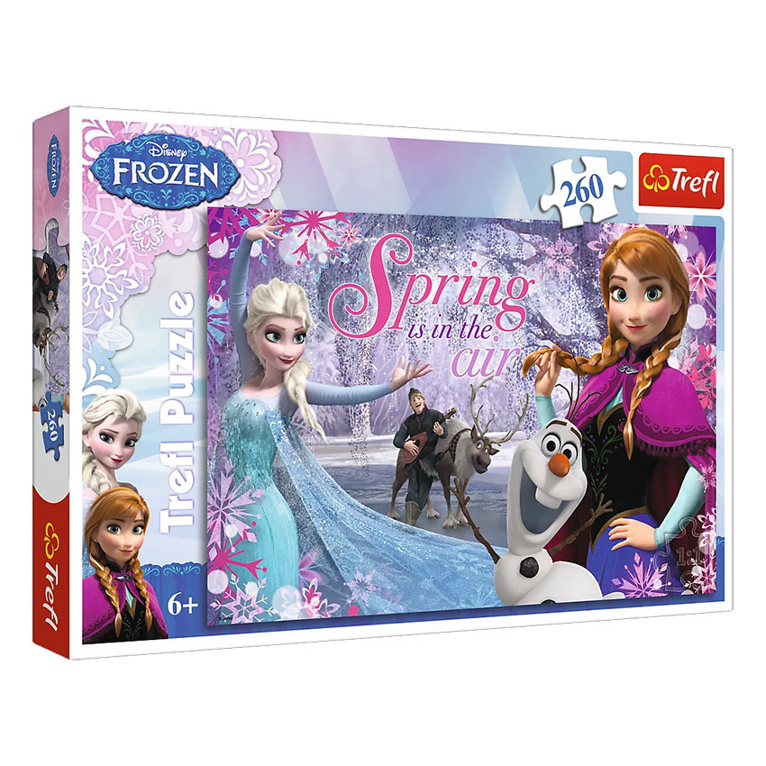 Miłość w Krainie Lodu - puzzle dla dzieci z motywem bajkowym Frozen Miłość w Krainie Lodu - puzzle dla dzieci z motywem bajkowym Frozen