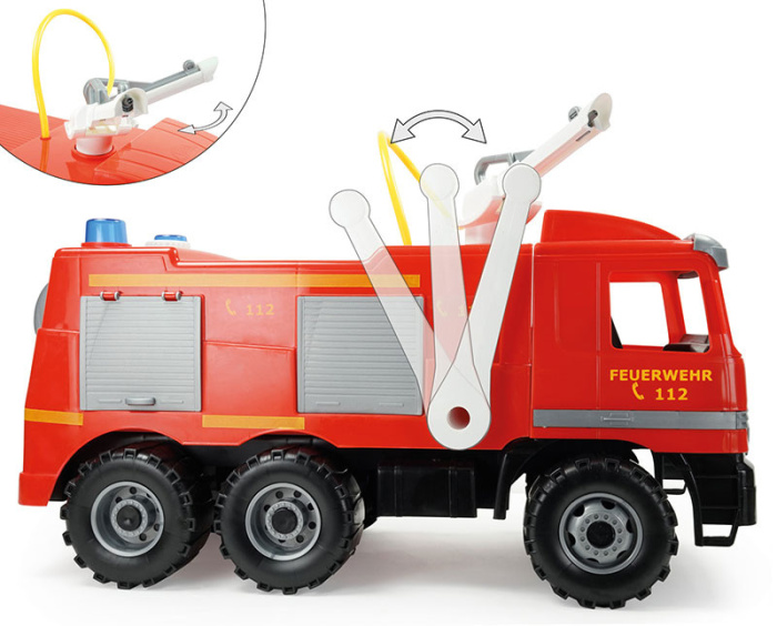 Zabawka wóz strażacki duży lena