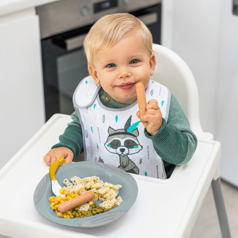 Miękkie łyżeczki plastyczne dla niemowląt 2 szt. BABY ONO Miękkie łyżeczki plastyczne dla niemowląt 2 szt. BABY ONO