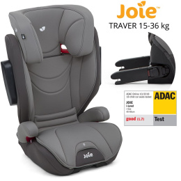 Fotelik TRAVER Joie 15-36 kg Test ADAC *4