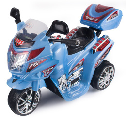 Motor na akumulator dla dzieci, skuter z koszykiem - pojazd na baterie dla dziecka