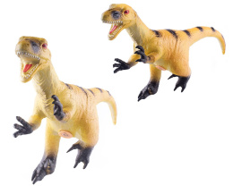 Dinozaur miękka figurka z dźwiękiem duży gumowy TYRANOZAUR