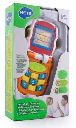 Telefonik komórkowy zabawaka muzyczna dla malucha