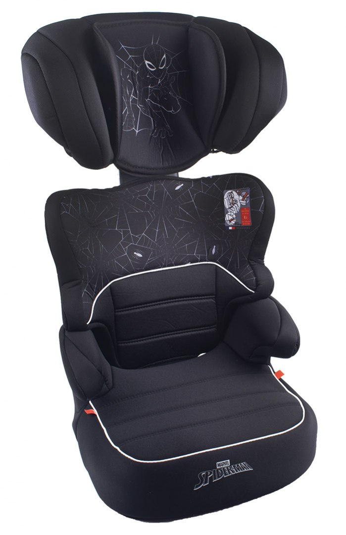 fotelik samochodowy dla dziecka z spiderman