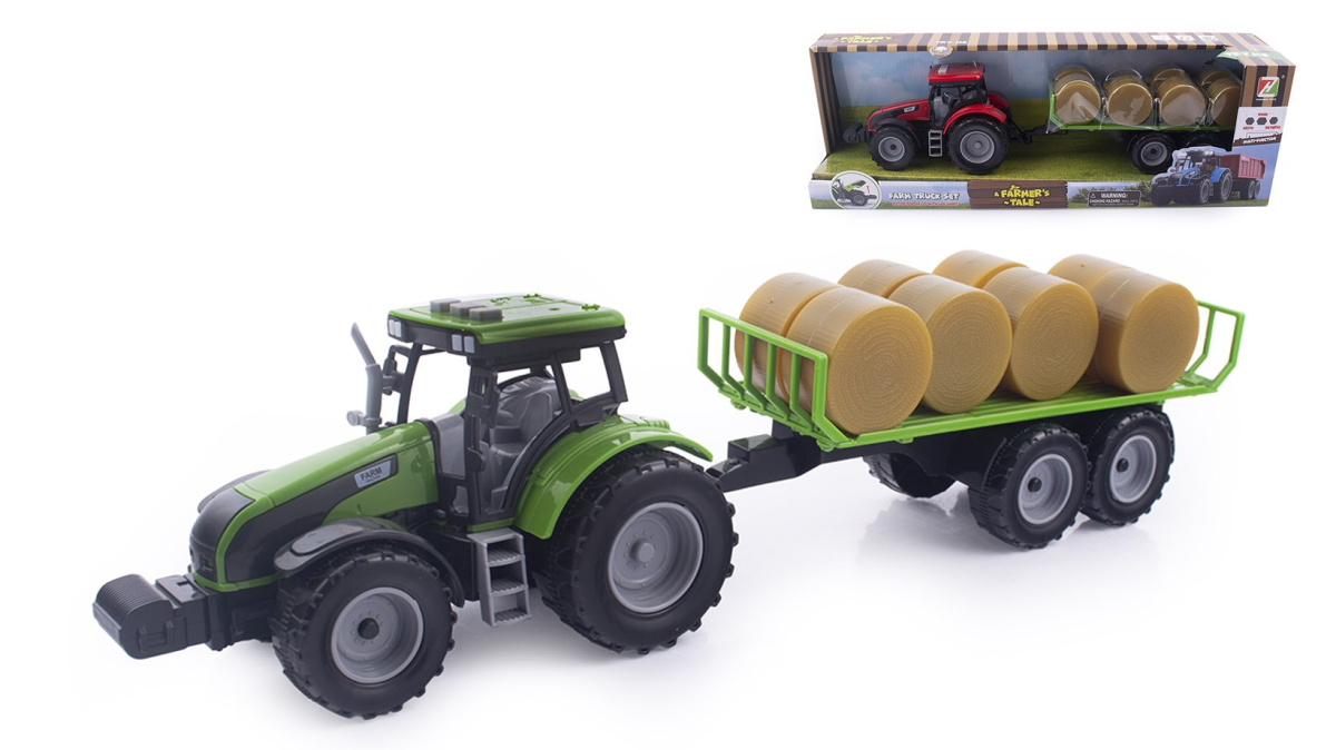 traktor z odpinaną przyczepką traktor z odpinaną przyczepką