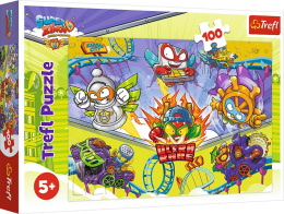 Trefl Puzzle 100 el. | Supe Zings - puzzle dla dzieci z motywem bajkowym