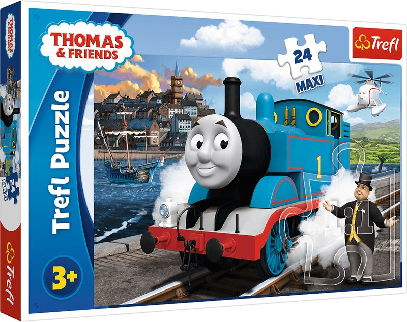 Puzzle Tomek i przyjaciele duże elementy Puzzle Tomek i przyjaciele duże elementy