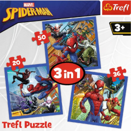 Pajecza siła Spiderman puzzle