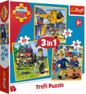 Strażak Sam w akcji, puzzle dla dziecka