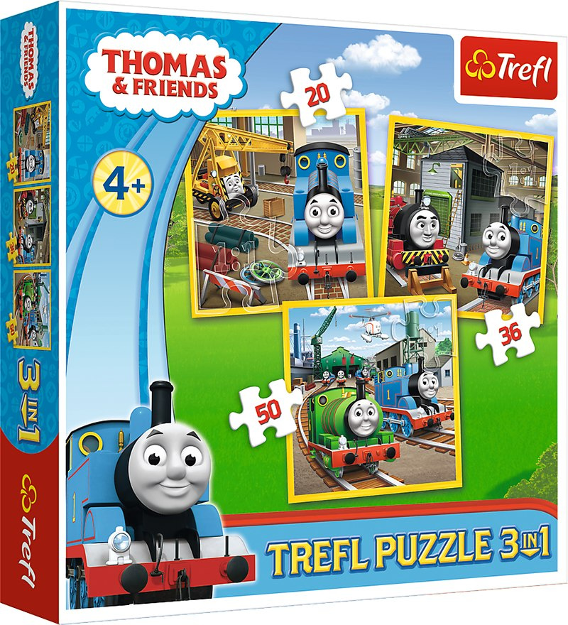Tomek rusza do akcji, Puzzle 3w1 Tomek rusza do akcji, Puzzle 3w1