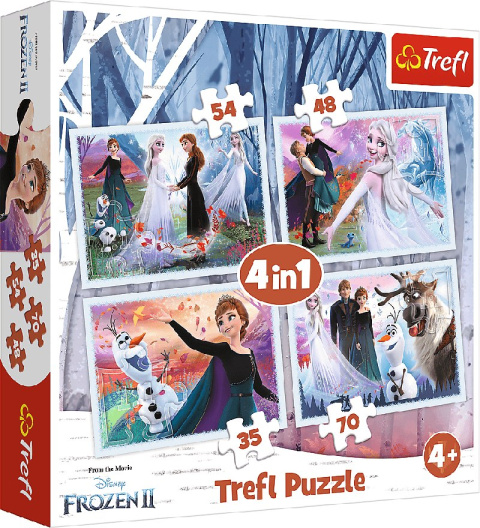 W magicznym lesie puzzle dla dziecka