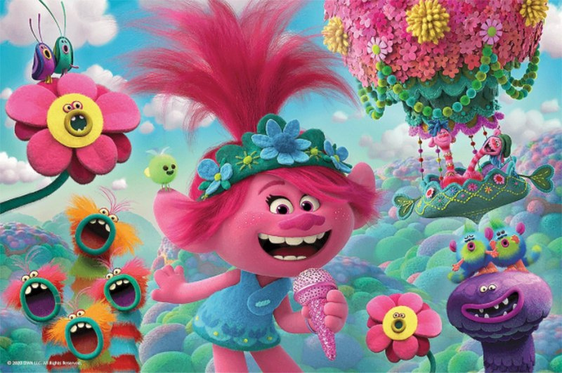 Puzzle z Trollami 60 elementów Puzzle z Trollami 60 elementów