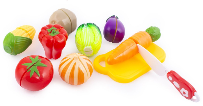 Zestaw warzyw i owoców zabawka