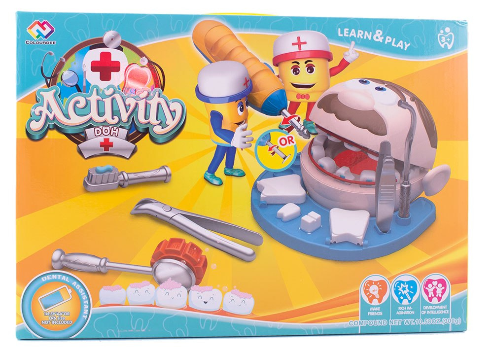 Masa plastyczna u dentysty zestaw Masa plastyczna u dentysty zestaw