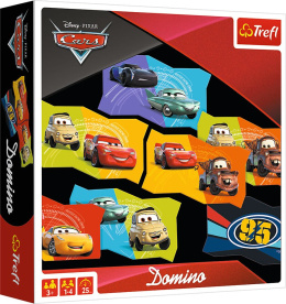 Domino Cars Disney TREFL - kultowa gra z bohaterami bajki Autka