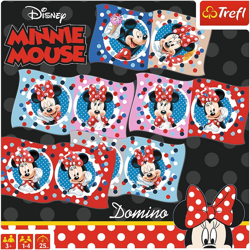 Domino Minnie Trefl gra obrazkowa Domino Minnie Trefl gra obrazkowa