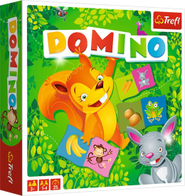 Domino ilustrowane TREFL - kultowa gra domino obrazkowe