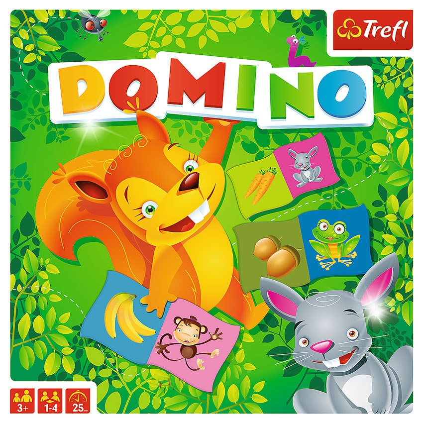 Domino gra dla dzieci Trefl Domino gra dla dzieci Trefl
