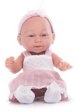 Lalka dla dziewczynek - miękka, gumowa laleczka w sukience