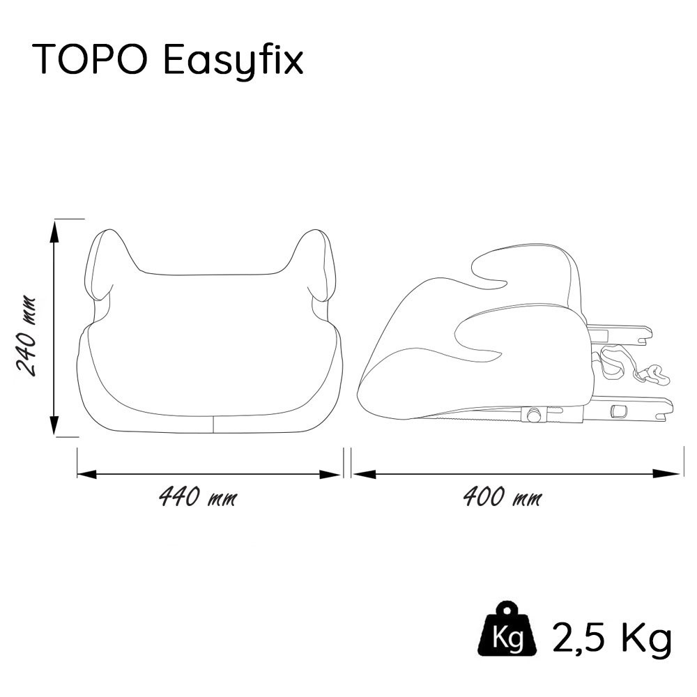 Fotelik dla dziecka ISOFIX Fotelik dla dziecka ISOFIX