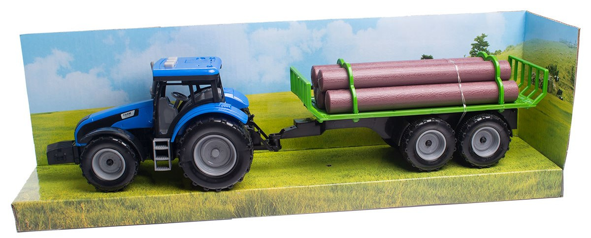 Traktor dla dziecka z balami Traktor dla dziecka z balami