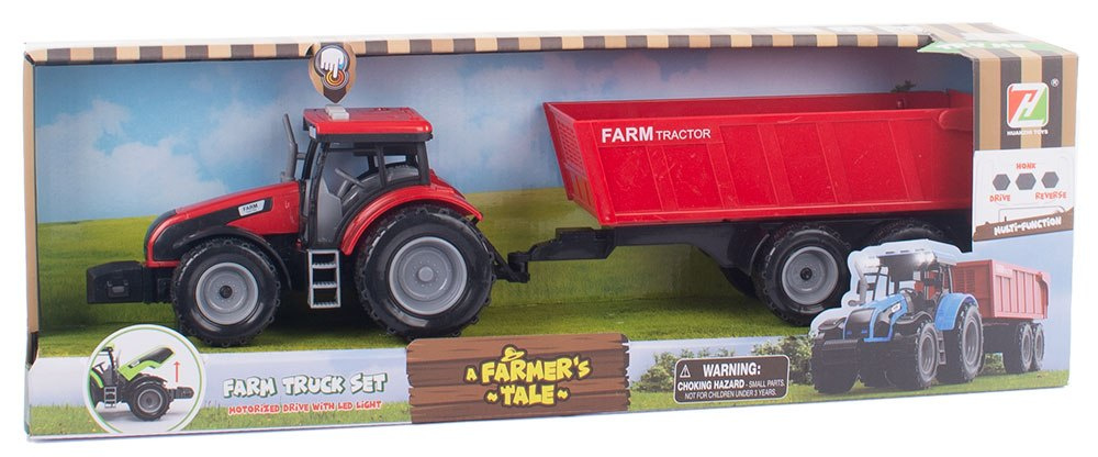 Zabawka z dźwiękiem traktor dla chłopca