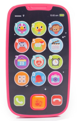 Telefonik komórkowy Smartfon, zabawka muzyczna dla malucha