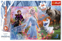 Puzzle dla dziewczynki, Kraina Lodu Frozen