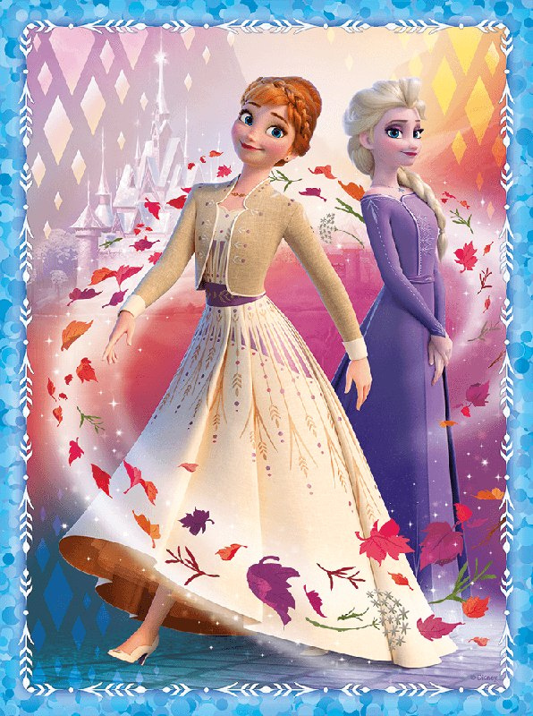 puzzle dla dziewczynki frozen 2w1 puzzle dla dziewczynki frozen 2w1