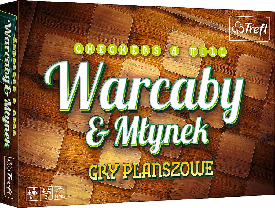 WARCABY MŁYNEK KLASYCZNY WARCABY MŁYNEK KLASYCZNY