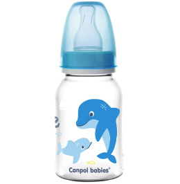 Canpol babies butelka wąska 120ml LOVE & SEA
