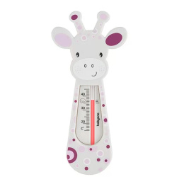 Termometr do wody dla niemowląt - kąpiel noworodka - Żyrafa, kolor Fioletowy