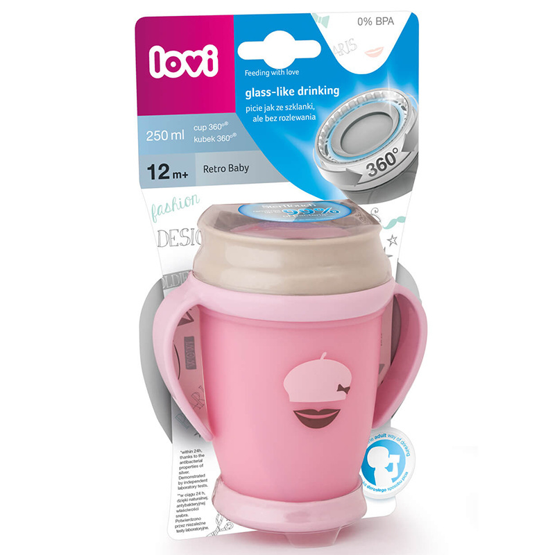 LOVI kubek niekapek 360' JUNIOR 250 ml 12M+ INDIAN SUMMER GIRL LOVI kubek niekapek 360' JUNIOR 250 ml 12M+ INDIAN SUMMER GIRL